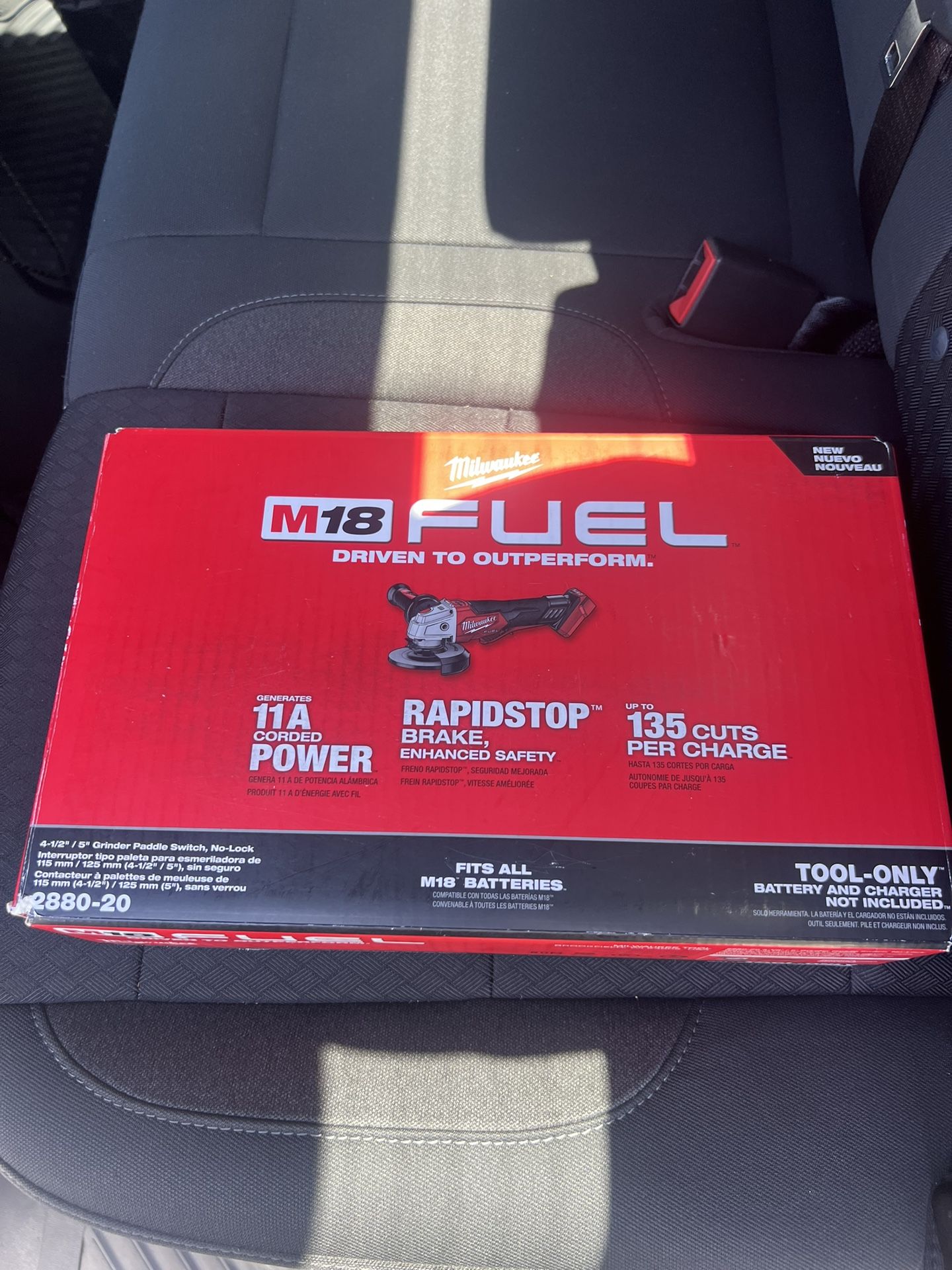 New Milwaukee Fuel Grinder