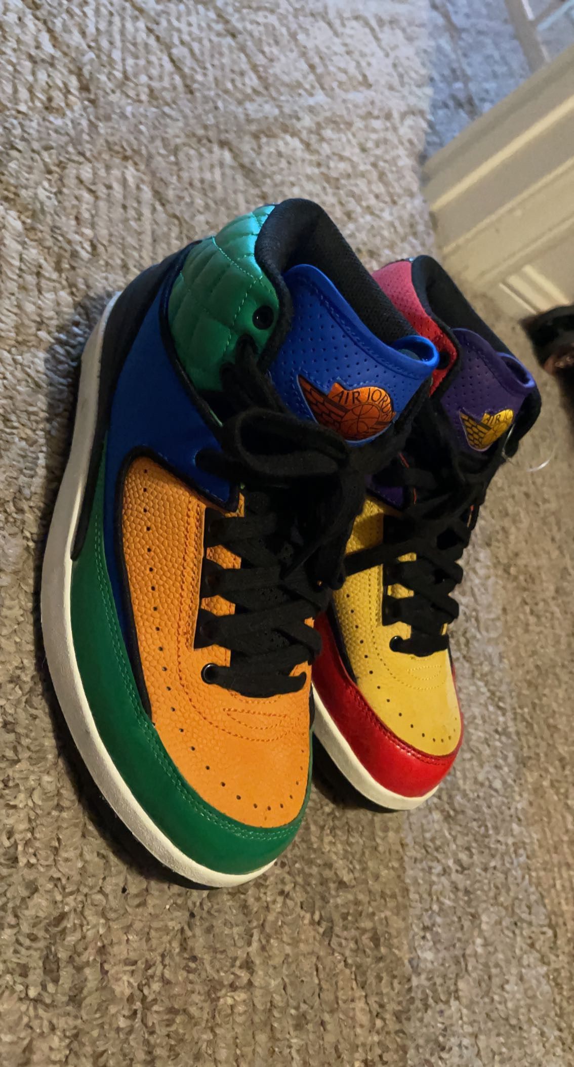 Authentic Air Jordan 2 Retro Rivals Multicolor Women’s US 7.5