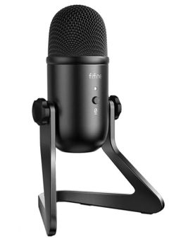 Fifine K678 Broadcasting Uni-Directional Cardioid Studio Condenser Microphone – Black