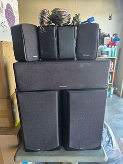 7 Home theater Speakers surround sound bookshelf Bic America
