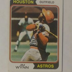 1974 Topps Jim Wynn Houston Astros #43 Baseball Card Vintage Collectible Sports MLB