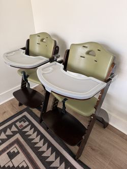 Abiie Beyond Wooden High Chair