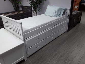 Twin Captains Bed