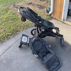 City Select Baby Jogger with Second Seat And Accessories! 