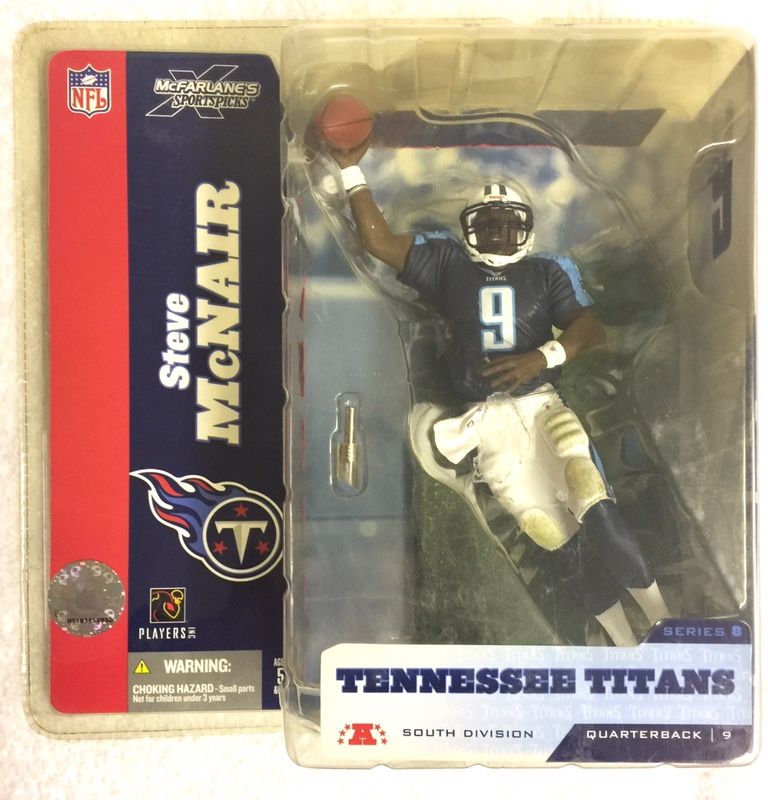 STEVE McNAIR Action Figure - Tennessee Titans