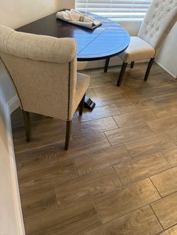 Table and chairs