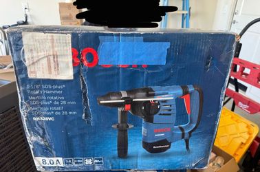 Bosch 1-1/8” SDS-Plus Rotary Hammer Drill (RH328VC) — NEW, Corded, with Case