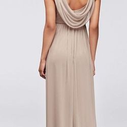 Long Bridesmaid Chifon dress