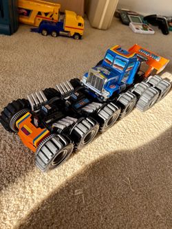 Vintage Tomy Rad Rig Large Toy Monster Truck