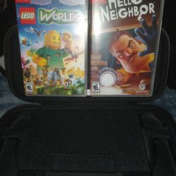 Nintendo Switch Games And Case 