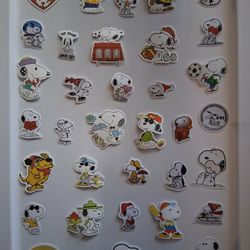 Snoopy 36 Piece Stickers 