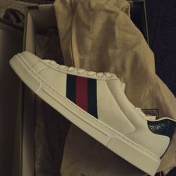 Gucci Ace Reweb Sneakers Size 12 US
