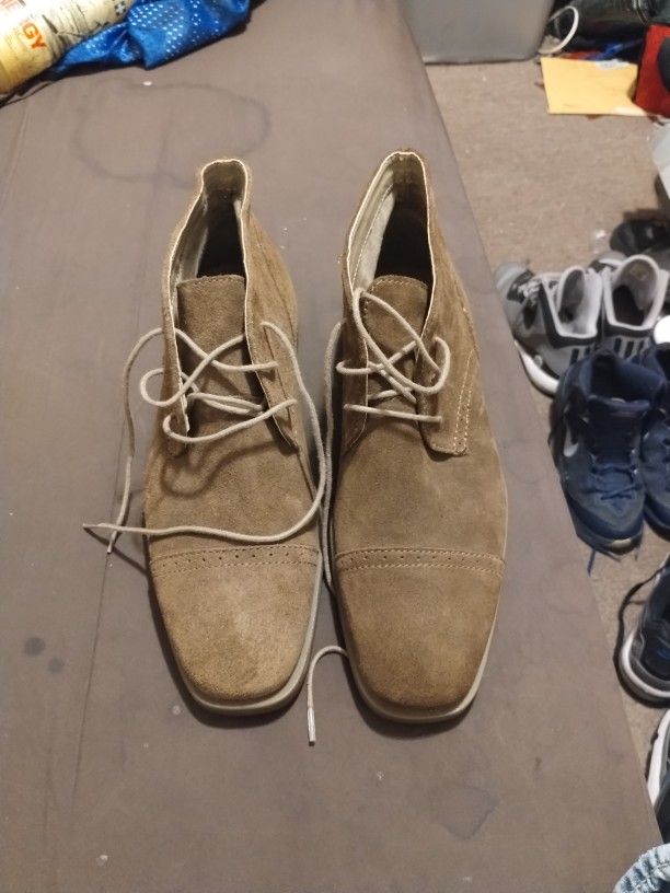 Men's Calvin Klein Suede Boots.