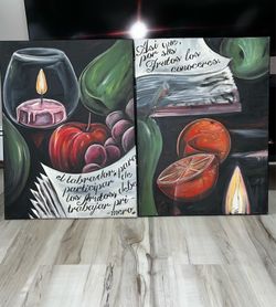 Original art work | 2 piece set