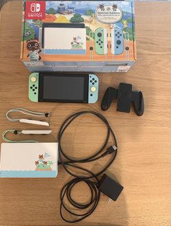 Nintendo Switch- Limited Edition Animal crossing