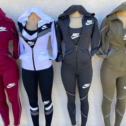 3 Pcs Women’s Outfits Include Shirt Jacket And Pants S M L XL