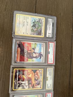 POKEMON Slabs And Single Cards