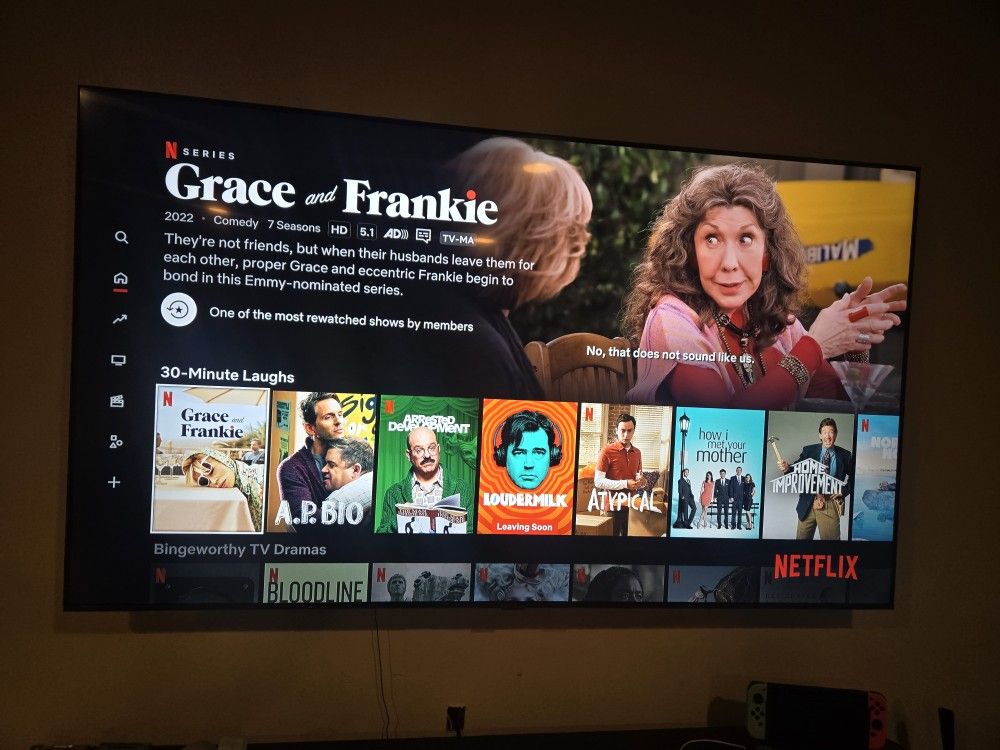 65" Samsung Crystal UHD 4k Smart TV