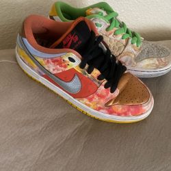 Kids NIKE SB DUNK LOW STREET HAWKER SZ 4