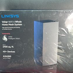 LINKSYS WiFi 6 Whole Home Mesh System  Tri-Band AX4200