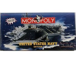 1998 USNAVY Monopoly Board Game SEALED