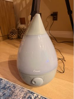 Working Crane Drop Shape Humidifier Ultrasonic Cool Mist