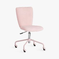 Children Sherpa Upholstered Desk Chair- Pottery Barn Kids