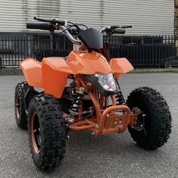 800 Watt Electric ATV Four Wheeler Quad . Auto With Reverse 