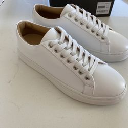 White Leather Sneakers
