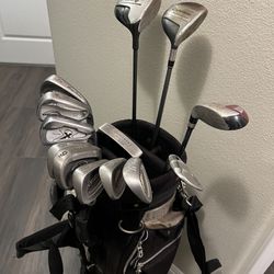 Golf Clubs + Golf Bag