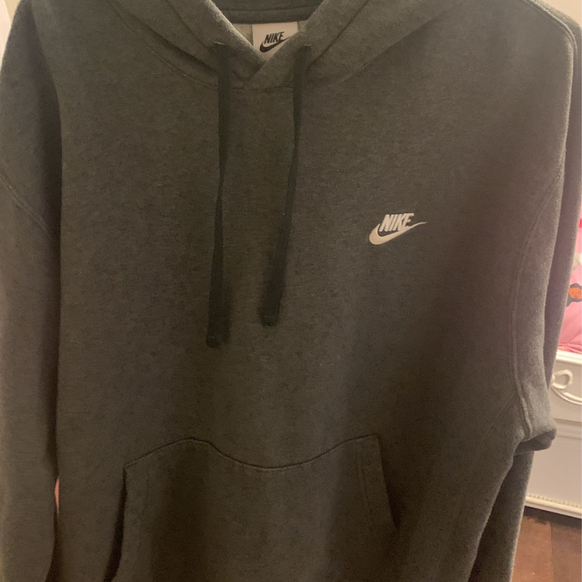 Grey XL Nike Hoodie