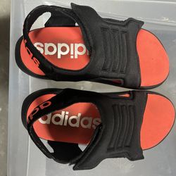 Adidas Kids Sandals Velcro Size 12k