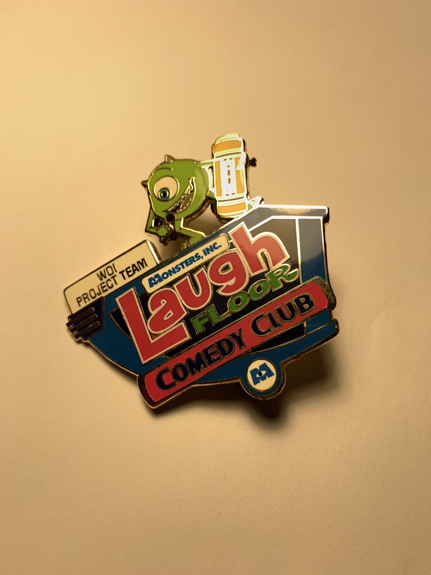 WDI Project Team Monsters Inc Laugh Floor Comedy Club Pin
