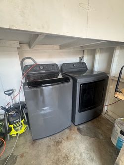 LG WASHER & DRYER SET