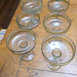 Set of 8 Margarita Glasses Handcrafted Mexican Style/Juego de 8 Copas para Margarita – Estilo Artesa