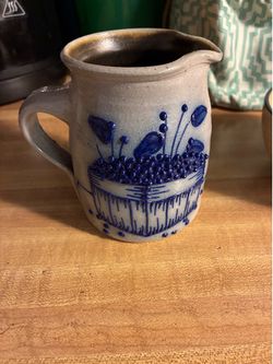 Blue Pottery Lot