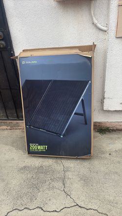Goal zero 200 watt solar panel