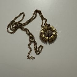 Sunflower Necklace 