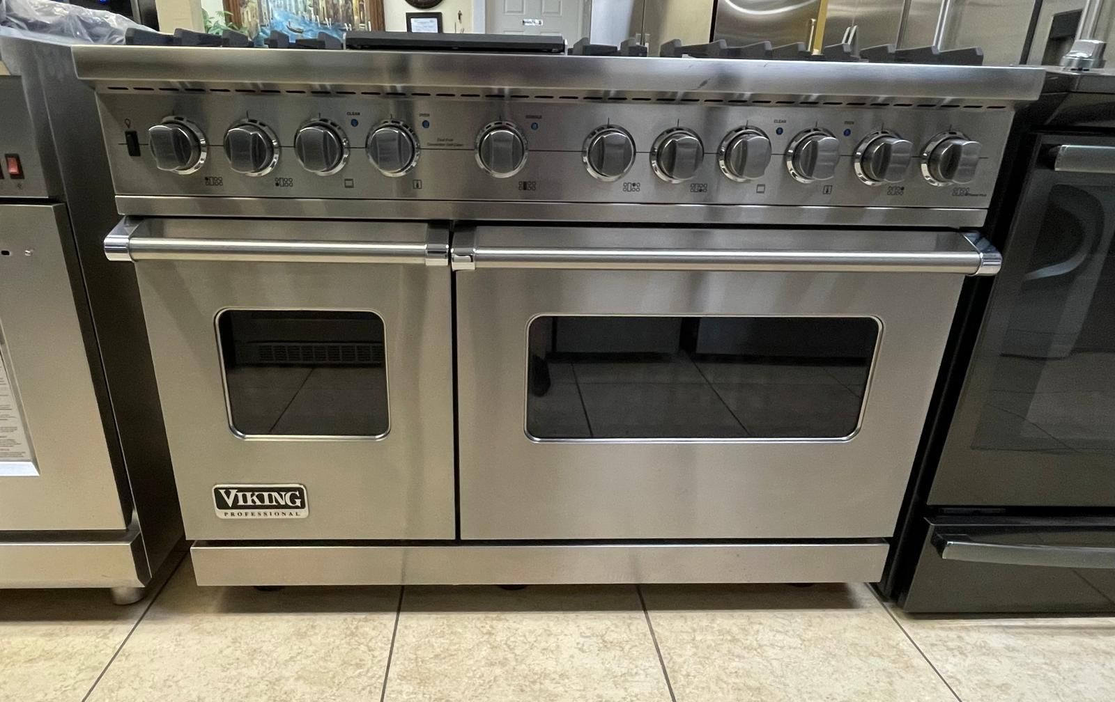 Viking 48” Dual fuel range stainless steel