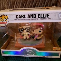 Up! Carl And Ellie (Young) Funko Pop