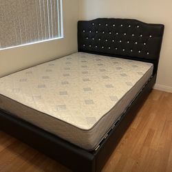 Queen Size Bed Frame With Mattress