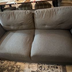 Couch (loveseat)  gray 