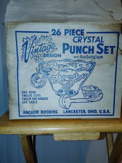 Crystal Punch set