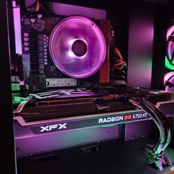 CyberPowerPC -  Gaming Desktop - AMD Ryzen 7 7700 - 48 GB RAM - Radeon 6750 XT