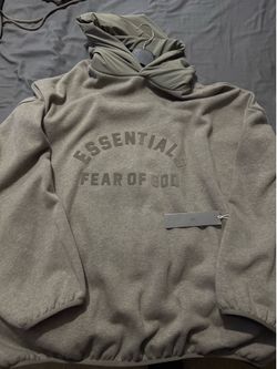 Fear of God essentials men’s pullover hoodie sz XXL