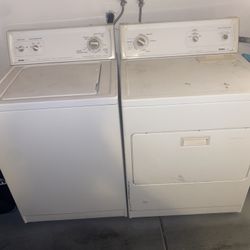 Kenmore Washer And Dryer  Must Go Today Or Monday 