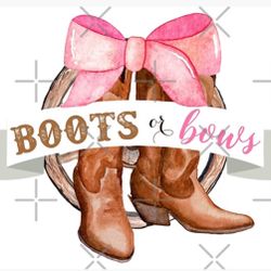 Boots Or Bows Gender Reveal 