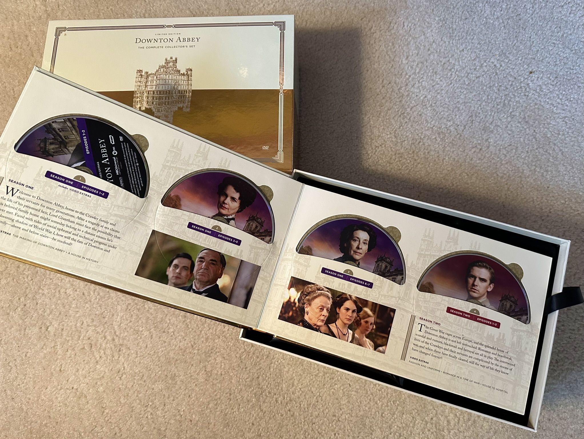 Downton Abbey: Limited Edition, Complete DVD Collector's Set