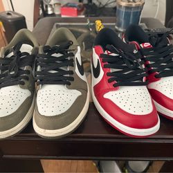Jordan 1 low OG Retro 2 pair