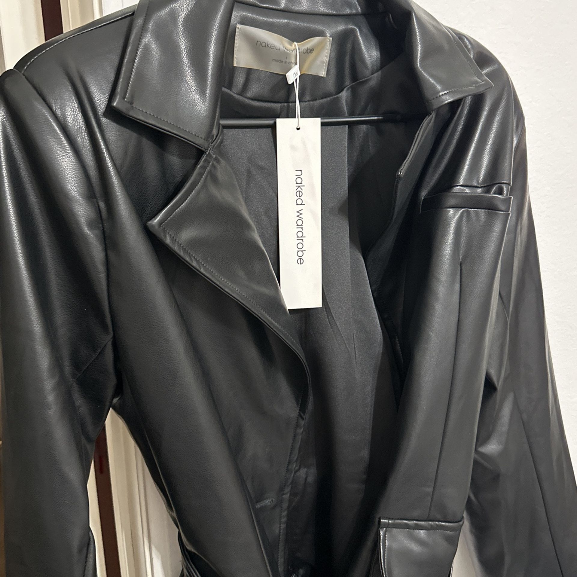 Naked Wardrobe Leather Jacket